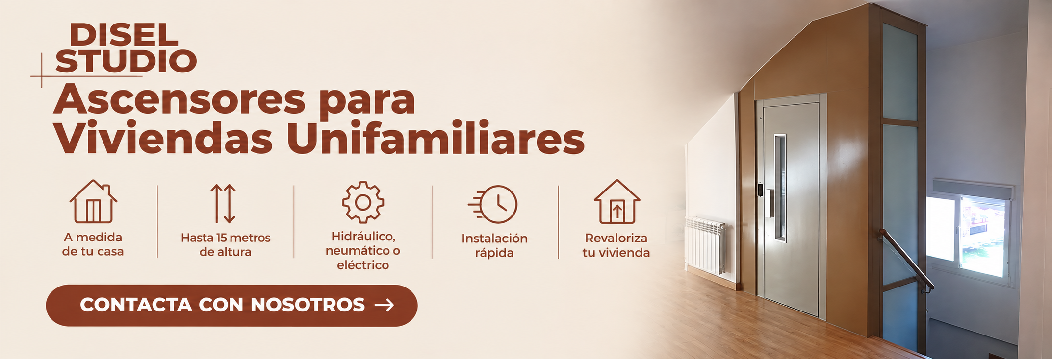 Banner CTA Ascensores para Viviendas unifamiliares